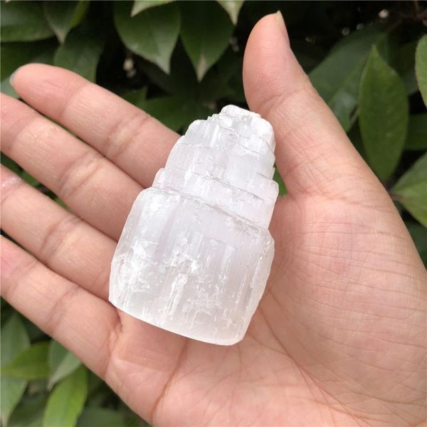 charms 1 pc natural selenite lamp carved tower home decoration ornament crystal reiki healing stone, Bronze;silver
charms 1 pc natural selenite lamp carved tower home decoration ornament crystal reiki healing stone, Bronze;silver