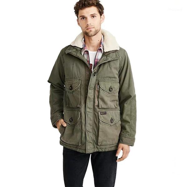 men's jackets moruancle military cargo cotton lined thick warm tactical coats camouflage parkas with multi pockets outerwear, Black;brown 
men's jackets moruancle military cargo cotton lined thick warm tactical coats camouflage parkas with multi pockets outerwear, Black;brown