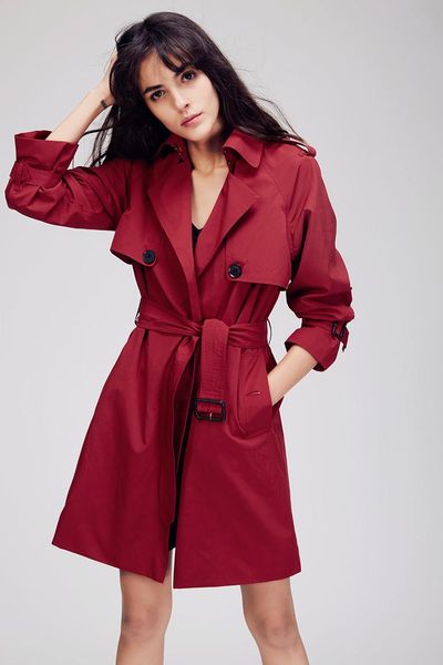 women's trench coats 2021 autumn fashion british style casual open windbreaker simple business dress jacket with belt, Tan;black
women's trench coats 2021 autumn fashion british style casual open windbreaker simple business dress jacket with belt, Tan;black