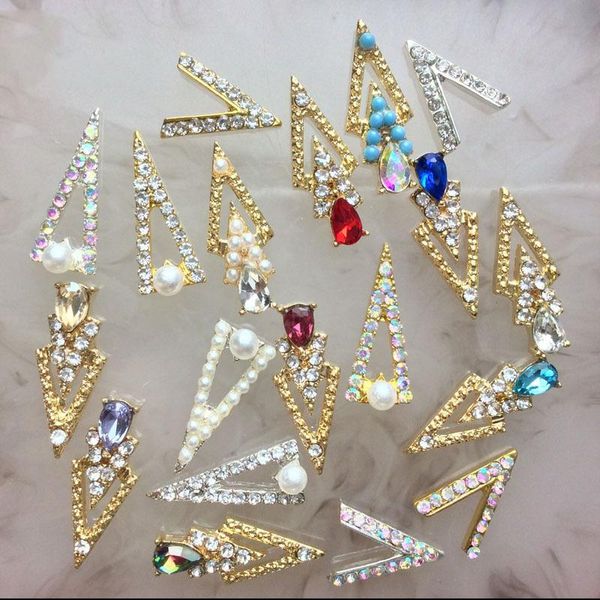 nail art decorations 100pcs linked triangles /crystal charm / water-drop crystal dangle chain jewelry jewels rhinestone, Silver;gold
nail art decorations 100pcs linked triangles /crystal charm / water-drop crystal dangle chain jewelry jewels rhinestone, Silver;gold