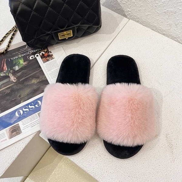 new fashion women slippers furry fur slides home color fur flops fluffy plush house shoes female winter warm slippers p0828, Black
new fashion women slippers furry fur slides home color fur flops fluffy plush house shoes female winter warm slippers p0828, Black