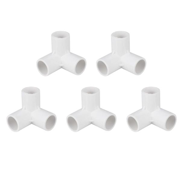 watering equipments 10pcs 3-way joint pvc links fitting water pipe connector (white)
watering equipments 10pcs 3-way joint pvc links fitting water pipe connector (white)
