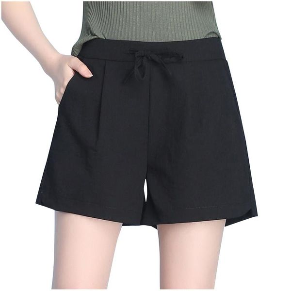 women's shorts 2021 summer women korean version casual drawstring street small fresh solid color pocket female short plus size #40, White;black
women's shorts 2021 summer women korean version casual drawstring street small fresh solid color pocket female short plus size #40, White;black