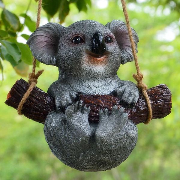 the swing koala resin status ornament animal hanging garden decoration outdoor wall for tree decor decorations
the swing koala resin status ornament animal hanging garden decoration outdoor wall for tree decor decorations