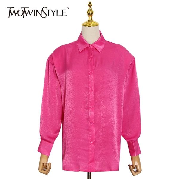 rose red casual loose shirts for women lapel long sleeve high waist straight minimalist blouses female fashion 210524, White
rose red casual loose shirts for women lapel long sleeve high waist straight minimalist blouses female fashion 210524, White