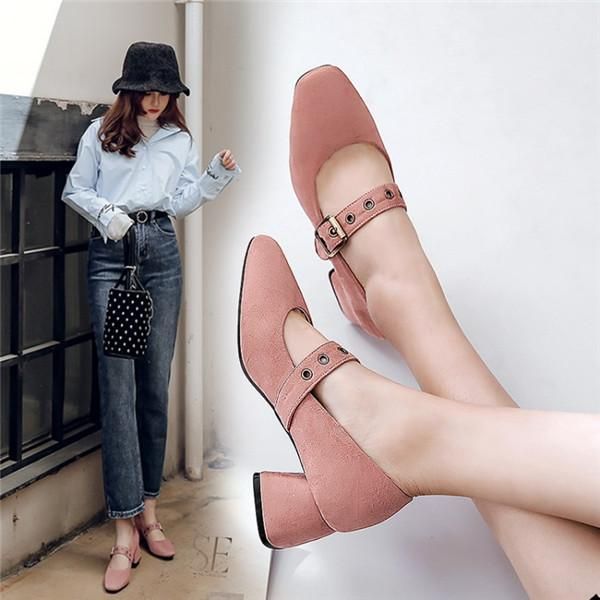 dress shoes pxelena retro mary janes women chunky block med heels pumps lady office work date 2021 spring autumn 34-43, Black
dress shoes pxelena retro mary janes women chunky block med heels pumps lady office work date 2021 spring autumn 34-43, Black
