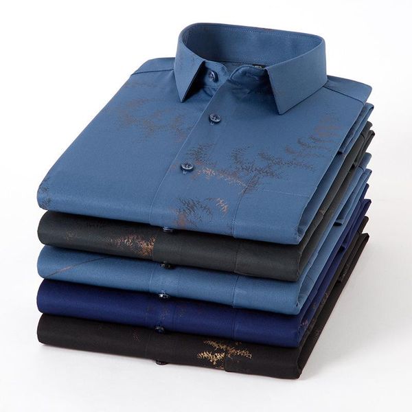 men's casual shirts 2021 spring trendy gilded shirt fashion slim production, White;black
men's casual shirts 2021 spring trendy gilded shirt fashion slim production, White;black