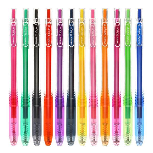 gel pens sakura ballsign gbr mulited colors ink pen ballpoint hand-painted 0.5mm 10 for chose office and school supply
gel pens sakura ballsign gbr mulited colors ink pen ballpoint hand-painted 0.5mm 10 for chose office and school supply