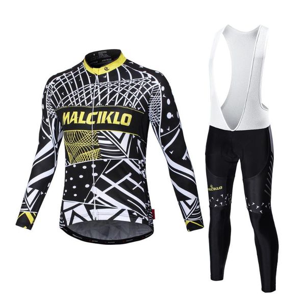 racing sets malciklo spring and autumn men's cycling wear white line sunscreen quick-drying long-sleeved suit, Black;blue
racing sets malciklo spring and autumn men's cycling wear white line sunscreen quick-drying long-sleeved suit, Black;blue