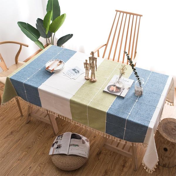 table cloth cotton and linen art tassel tablecloth home el coffee tea dining modern minimalist striped plaid tablecover
table cloth cotton and linen art tassel tablecloth home el coffee tea dining modern minimalist striped plaid tablecover