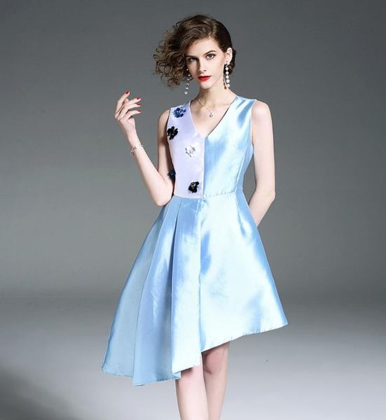 casual dresses elegant contrast color women dress female midi sleeveless v-neck irregular vintage sweet clothing vestido 99tn, Black;gray
casual dresses elegant contrast color women dress female midi sleeveless v-neck irregular vintage sweet clothing vestido 99tn, Black;gray