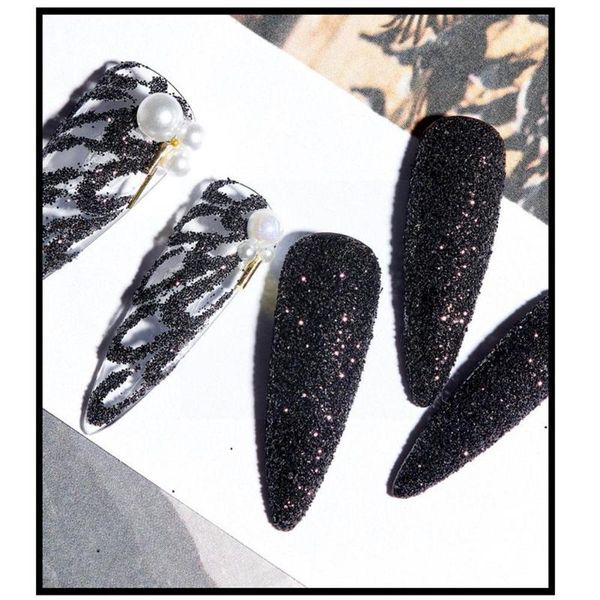 nail glitter 1 box black sequins powder dust diy ail art sequin pigment manicure decoration l8e9, Silver;gold
nail glitter 1 box black sequins powder dust diy ail art sequin pigment manicure decoration l8e9, Silver;gold