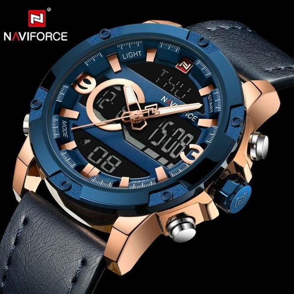 wristwatches naviforce sports quartz mens watches clock dual time analog digital watch men military waterproof, Slivery;brown
wristwatches naviforce sports quartz mens watches clock dual time analog digital watch men military waterproof, Slivery;brown