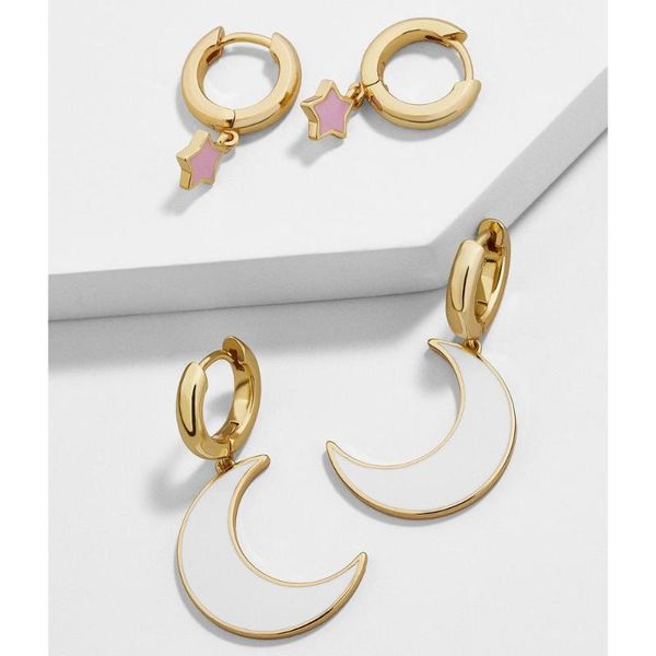 hoop & huggie sloong star earrings for womenenamel gold jewelry endless gift drop, Golden;silver
hoop & huggie sloong star earrings for womenenamel gold jewelry endless gift drop, Golden;silver