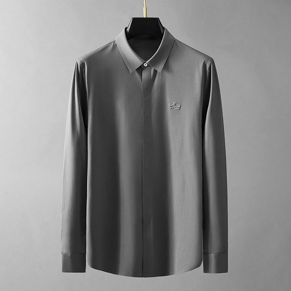 men's casual shirts male luxury long sleeve bee embroidery mens dress fashion slim fit covered button man 3xl, White;black
men's casual shirts male luxury long sleeve bee embroidery mens dress fashion slim fit covered button man 3xl, White;black