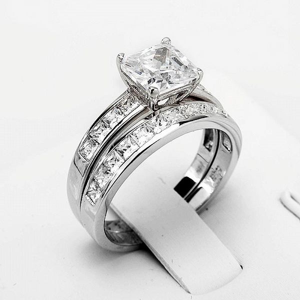 cluster rings fashion square princess-cut white z gemstone set 2-in-1 luxury 925 silver wedding for women jewelry gift, Golden;silver
cluster rings fashion square princess-cut white z gemstone set 2-in-1 luxury 925 silver wedding for women jewelry gift, Golden;silver
