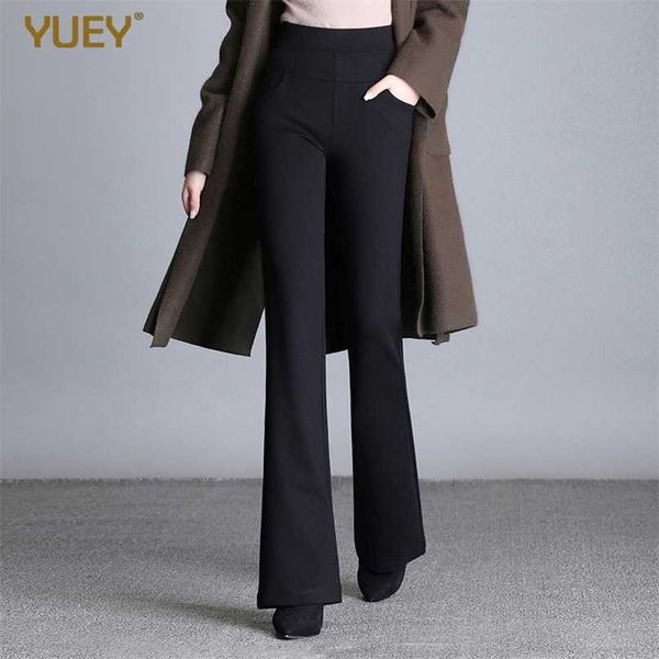 women's autumn spring tight flare pants red high waist plus size blue elastic band trousers fashion casual stretch 6xl 211007, Black;white
women's autumn spring tight flare pants red high waist plus size blue elastic band trousers fashion casual stretch 6xl 211007, Black;white