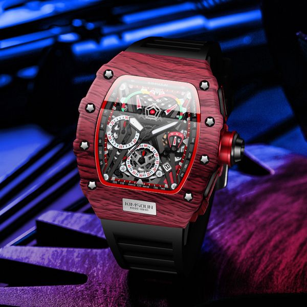 watch richard multi function wine barrel fashion sports men's calendar quartz, Slivery;brown
watch richard multi function wine barrel fashion sports men's calendar quartz, Slivery;brown