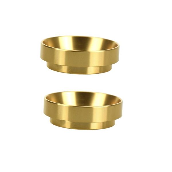 coffee filters 2pcs 58mm aluminum espresso dosing funnel dosage rings distributor accessories for handmade - gold
coffee filters 2pcs 58mm aluminum espresso dosing funnel dosage rings distributor accessories for handmade - gold