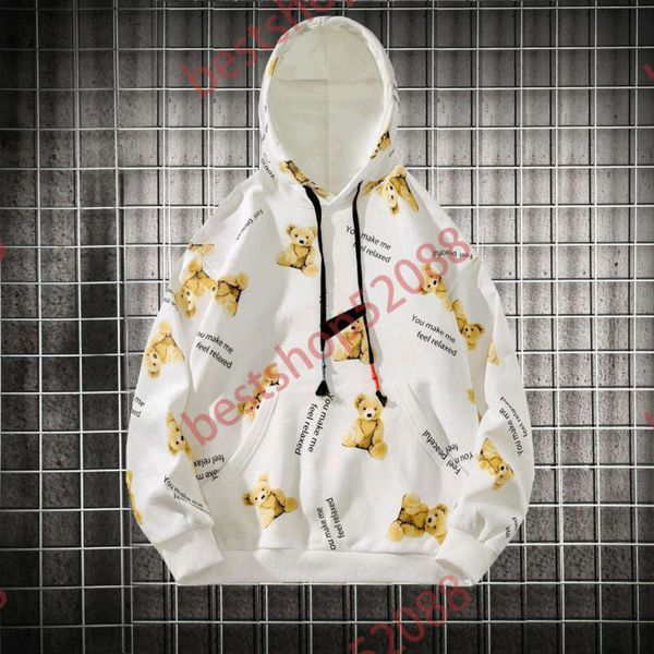 pure cotton sweater men's hoodies wild bear couple clothes fashion handsome spring and autumn hooded school uniform, Black
pure cotton sweater men's hoodies wild bear couple clothes fashion handsome spring and autumn hooded school uniform, Black