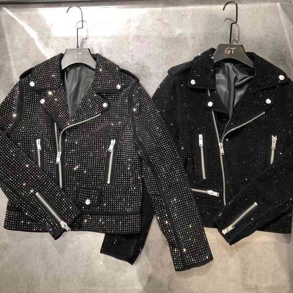 women's jackets jackets woman coats natural 100% pigskin leather female motorcycle pigskinleather garment ove xyg3, Black;brown
women's jackets jackets woman coats natural 100% pigskin leather female motorcycle pigskinleather garment ove xyg3, Black;brown