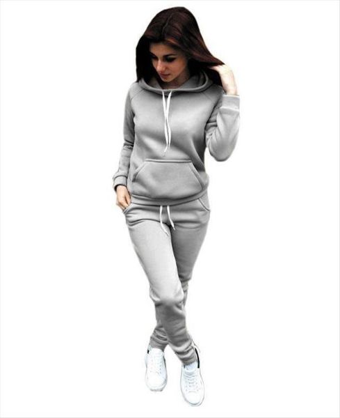 casual two piece set hoodie womenpant solid sweatshirt and long loose 2 women fashion sport female tracksuits, White
casual two piece set hoodie womenpant solid sweatshirt and long loose 2 women fashion sport female tracksuits, White