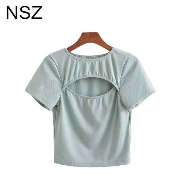 women hollow out cut cotton summer t shirt short sleeve slim tight crop t-shirt fashion ladies tee 2021 women's, White
women hollow out cut cotton summer t shirt short sleeve slim tight crop t-shirt fashion ladies tee 2021 women's, White