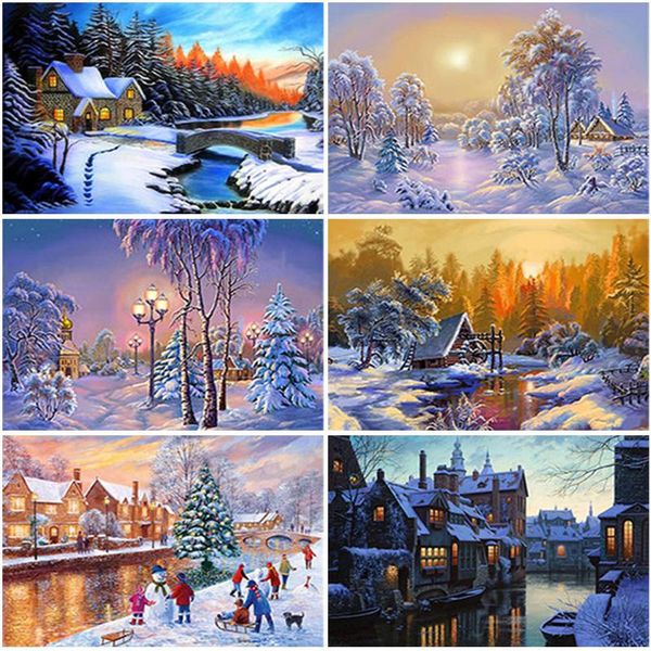 diamond painting 5d diy winter snow scenery landscape full square/round home decor gift cross stitch kit mosaic pattern
diamond painting 5d diy winter snow scenery landscape full square/round home decor gift cross stitch kit mosaic pattern