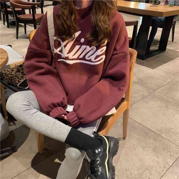 women's sweaters single korean wool sweater with english letters, thick elastic wrist half-neck high gf1h, White;black
women's sweaters single korean wool sweater with english letters, thick elastic wrist half-neck high gf1h, White;black