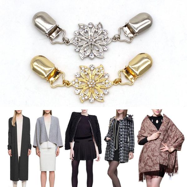 pins, brooches 1pc flexible collar clip alloy cardigan connection buckle women's sweater portable and easy to use, Gray
pins, brooches 1pc flexible collar clip alloy cardigan connection buckle women's sweater portable and easy to use, Gray