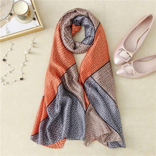 2021 silk scarf female foulard bandana long shawls wraps winter neck scarves pashmina lady hijab luxury scarves shawl, Blue;gray
2021 silk scarf female foulard bandana long shawls wraps winter neck scarves pashmina lady hijab luxury scarves shawl, Blue;gray