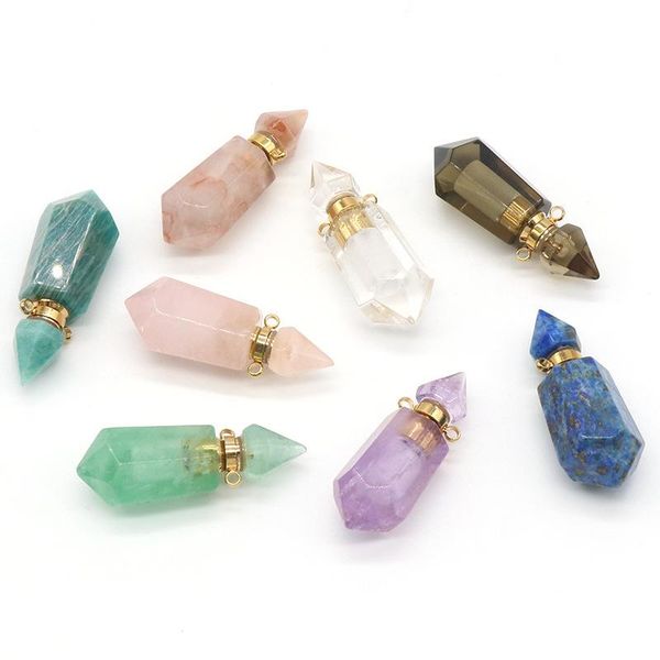 decorative objects & figurines natural crystal perfume bottles amethyst amazonite hexagonal point essence oil pendant pendulum party
decorative objects & figurines natural crystal perfume bottles amethyst amazonite hexagonal point essence oil pendant pendulum party