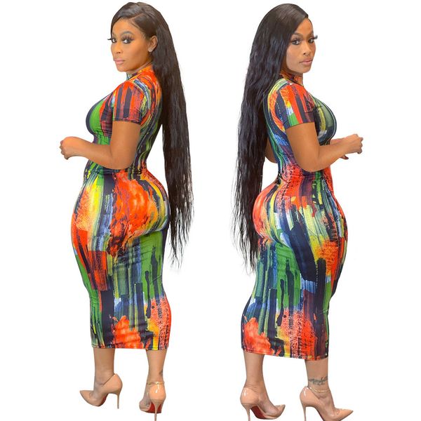women's dresses ym184 fashion tie dye round ne print in spring and summer, Black;gray
women's dresses ym184 fashion tie dye round ne print in spring and summer, Black;gray