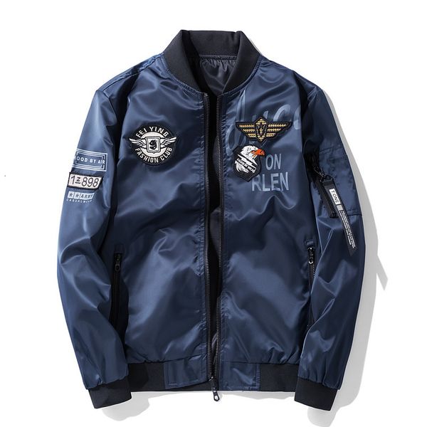 spring and autumn air force ma1 men's et, flight double-sided embroidered baseball suit, large tooling coat, fashion, Black;brown
spring and autumn air force ma1 men's et, flight double-sided embroidered baseball suit, large tooling coat, fashion, Black;brown