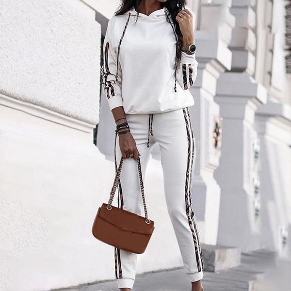 oeak 2 piece set womens pants outfits spring thin long sleeve tracksuit ladies sportswear jogging, White
oeak 2 piece set womens pants outfits spring thin long sleeve tracksuit ladies sportswear jogging, White