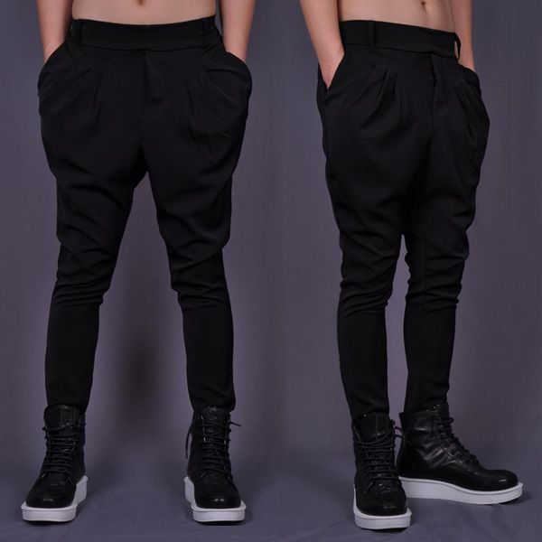 men's pants 27-44 2021 clothing plus size gd retro casual hair stylist slim little feet haren singer costumes, Black
men's pants 27-44 2021 clothing plus size gd retro casual hair stylist slim little feet haren singer costumes, Black