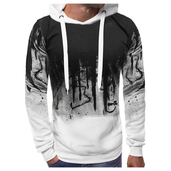 men's hoodies & sweatshirts fashion autumn male ink-splash printing hooded hip hop long sleeve sweatshirt streetwear men pocket outwear, Black
men's hoodies & sweatshirts fashion autumn male ink-splash printing hooded hip hop long sleeve sweatshirt streetwear men pocket outwear, Black