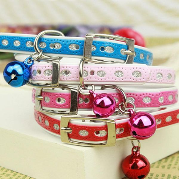 dog collars & leashes bell sound pet supplies outdoor plating security cute round shape neck pu leather walking cat collar
dog collars & leashes bell sound pet supplies outdoor plating security cute round shape neck pu leather walking cat collar