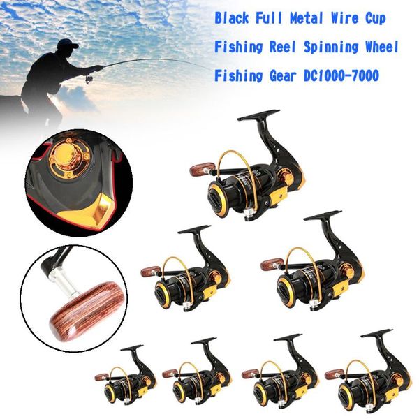 baitcasting reels black full metal wire cup fishing reel spinning wheel gear dc1000-7000
baitcasting reels black full metal wire cup fishing reel spinning wheel gear dc1000-7000