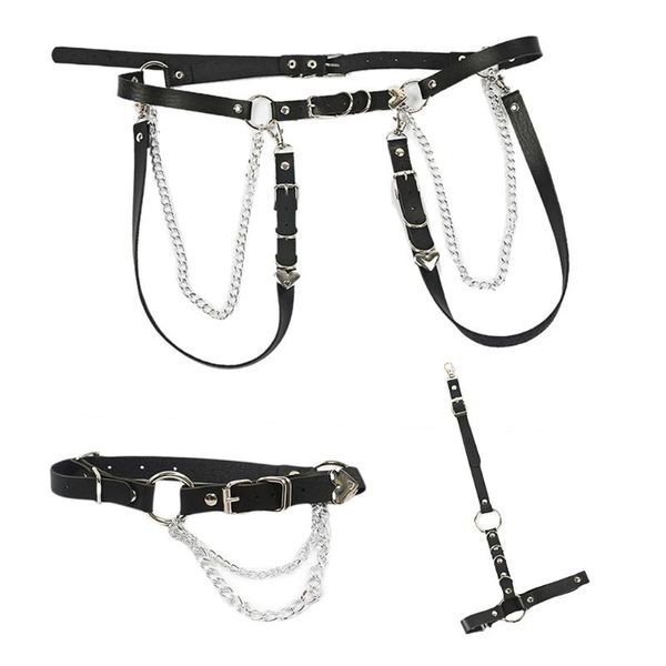 piece girls hiphop waist chain belt women adjustable disco dance girdle punk style belts, Black;brown
piece girls hiphop waist chain belt women adjustable disco dance girdle punk style belts, Black;brown