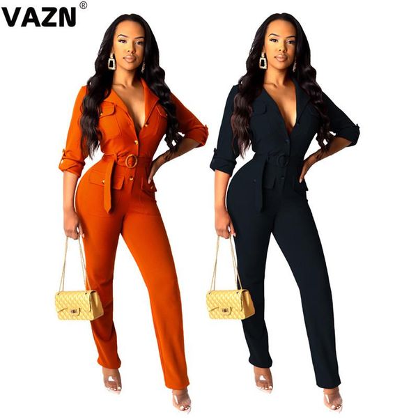 women's jumpsuits & rompers vazn bs1121 turn-down neck packet solid tracksuits long sleeve bodycon women tooling, Black;white
women's jumpsuits & rompers vazn bs1121 turn-down neck packet solid tracksuits long sleeve bodycon women tooling, Black;white