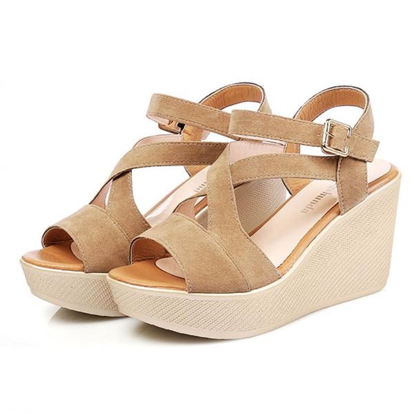 women wedge slope sandals fish mouth platform high heels zapatos de fiesta mujer plataforma open toe pumps fashion casual shoes, Black
women wedge slope sandals fish mouth platform high heels zapatos de fiesta mujer plataforma open toe pumps fashion casual shoes, Black