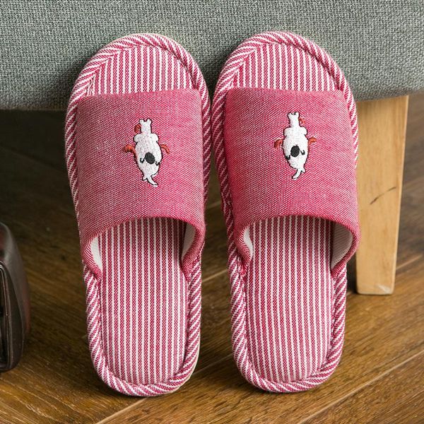 women floral indoor home slippers light soft spring autumn flip flops female linen slides shoes, Black
women floral indoor home slippers light soft spring autumn flip flops female linen slides shoes, Black