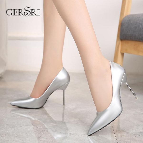 dress shoes gersri 2021 women pumps fashion pointed toe patent leather stiletto high heels spring summer wedding woman big size, Black
dress shoes gersri 2021 women pumps fashion pointed toe patent leather stiletto high heels spring summer wedding woman big size, Black