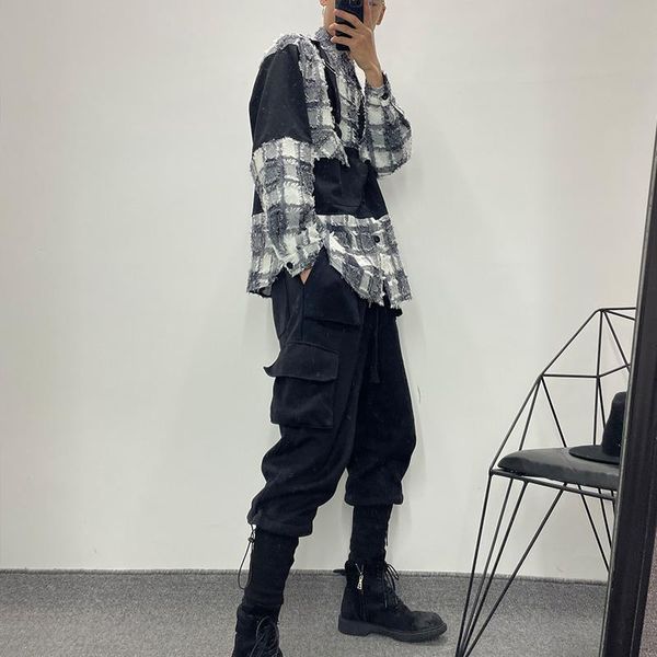 men's casual shirts owen seak men shirt gothic clothing hip hop tees autumn oversized high streetwear long sleeves black, White;black
men's casual shirts owen seak men shirt gothic clothing hip hop tees autumn oversized high streetwear long sleeves black, White;black