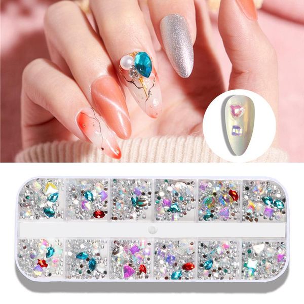 mix nail art rhinestone decorations manicure 12 lattice long box jewelry rivet pearl water drill gold diy 6color nails tools, Silver;gold
mix nail art rhinestone decorations manicure 12 lattice long box jewelry rivet pearl water drill gold diy 6color nails tools, Silver;gold