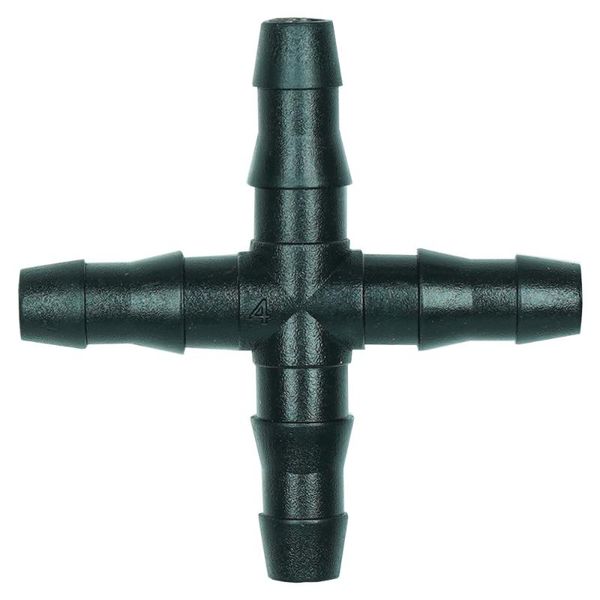 watering equipments 1/4 inch universal barbed cross connector 4 way garden plant drip irrigation coupling joint for 4/7mm water tube hose
watering equipments 1/4 inch universal barbed cross connector 4 way garden plant drip irrigation coupling joint for 4/7mm water tube hose