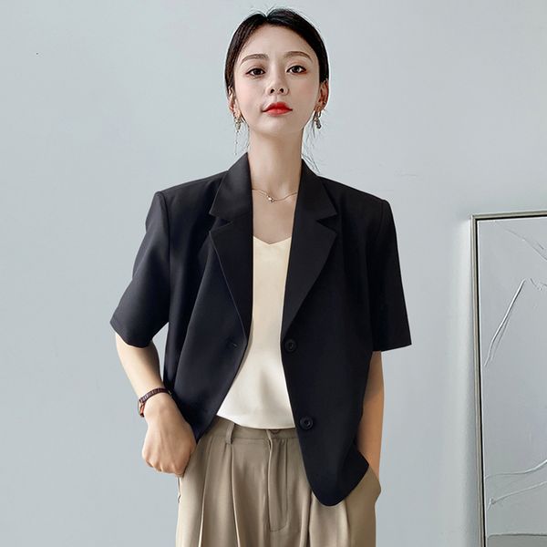 women's jackets short-sleeve jacket, korean-style holiday summer shirt, casual, small, solid-colored, jackets szk9, Black;brown
women's jackets short-sleeve jacket, korean-style holiday summer shirt, casual, small, solid-colored, jackets szk9, Black;brown