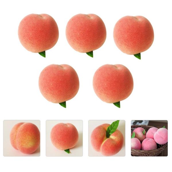 party decoration 5pcs delicate peaches artificial lifelike faux 
party decoration 5pcs delicate peaches artificial lifelike faux