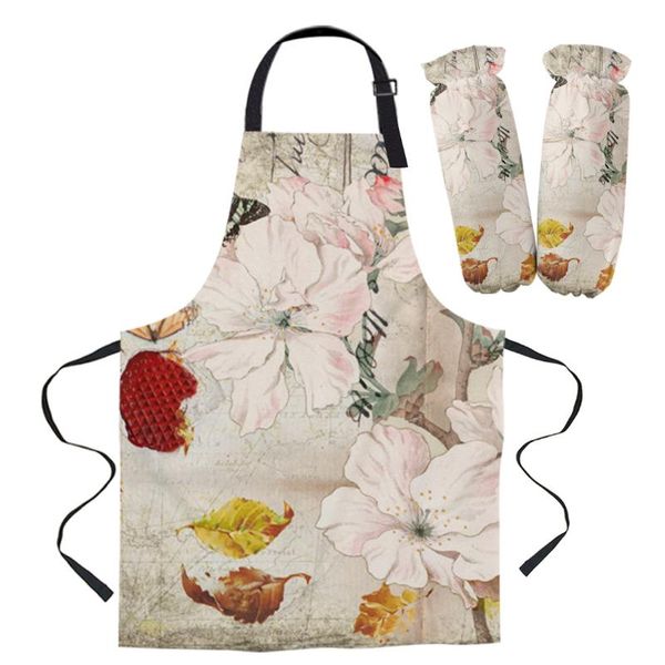 aprons daily cleaning apron set cherry blossom butterfly retro chef waiter anti-oil kids cooking gardening work sleeve cover
aprons daily cleaning apron set cherry blossom butterfly retro chef waiter anti-oil kids cooking gardening work sleeve cover